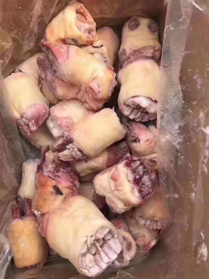 火烧毛牛脚掌。一亩田**