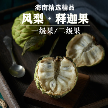 空运包邮~海南精品风梨释迦果，番石榴，一级释迦果一件代发