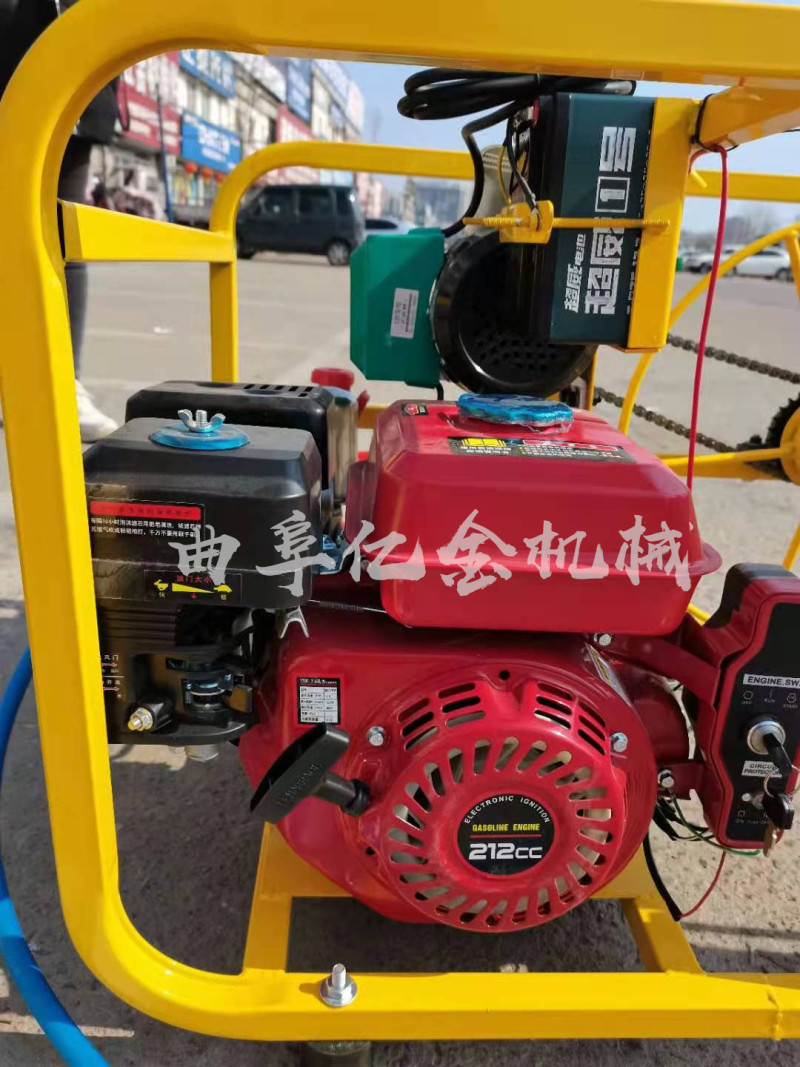 打药机高压农用新式汽油喷雾器全自动雾化遥控收放管一人操作