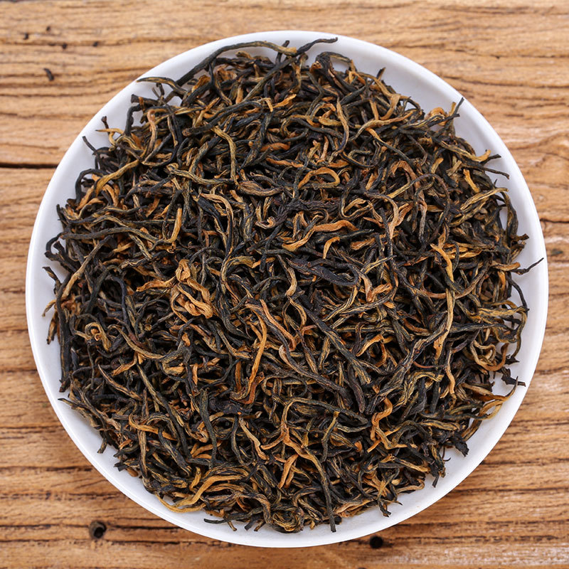 新茶金骏眉红茶散装茶叶礼盒装蜜香金俊眉罐装500g