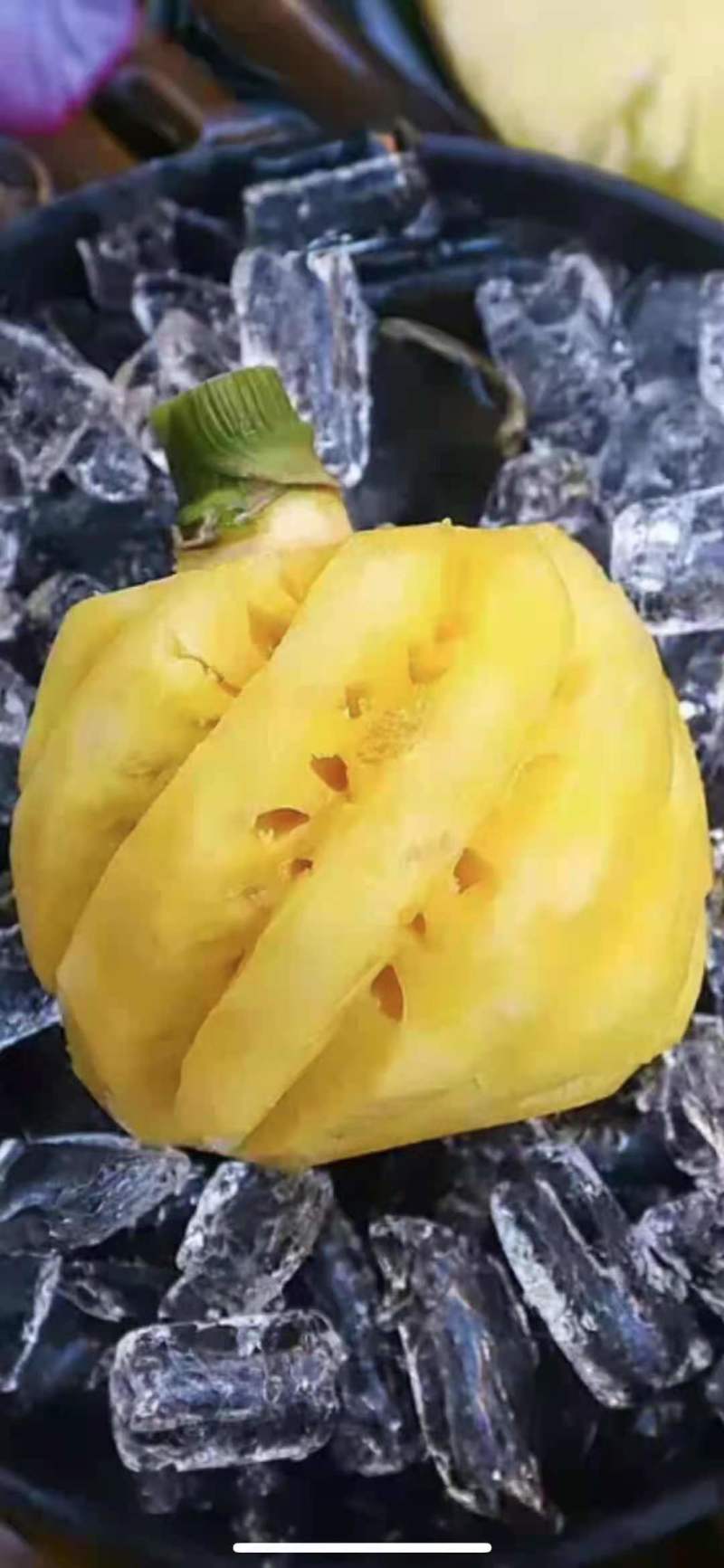 香水菠萝去皮小菠萝香甜可口品质上乘