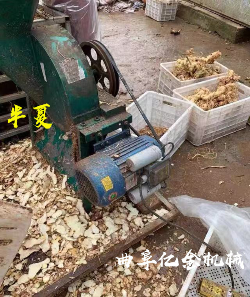 黄姜切片机何首乌切片机多功能半夏魔芋削片机厚薄可调家用电