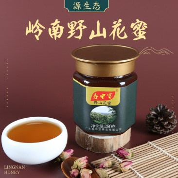 春中宝野山百花蜜蜂蜜瓶装280g