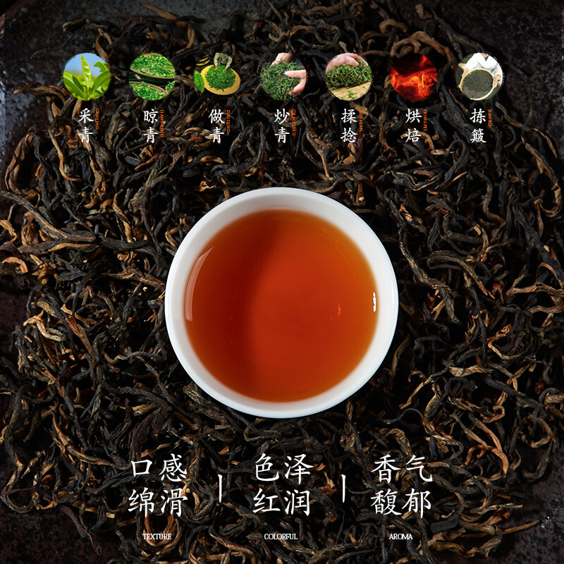 正宗英红九号红茶250g礼盒装英德特产精品红茶