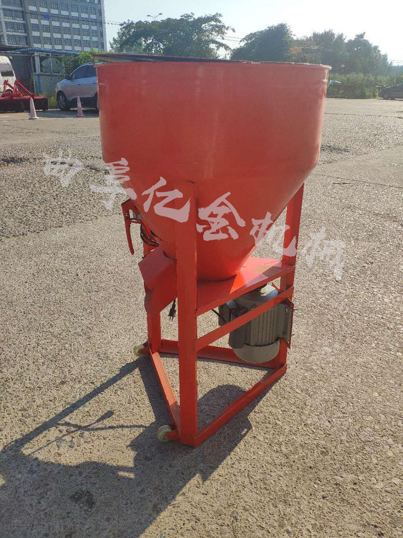 塑料桶拌种机小麦玉米水稻花生包衣机饲料混料机化肥搅拌机