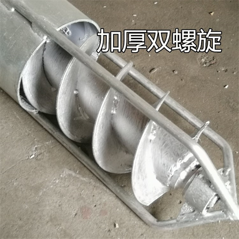 抽粪机厂家供应耐腐蚀热镀锌材质的绞龙出粪机