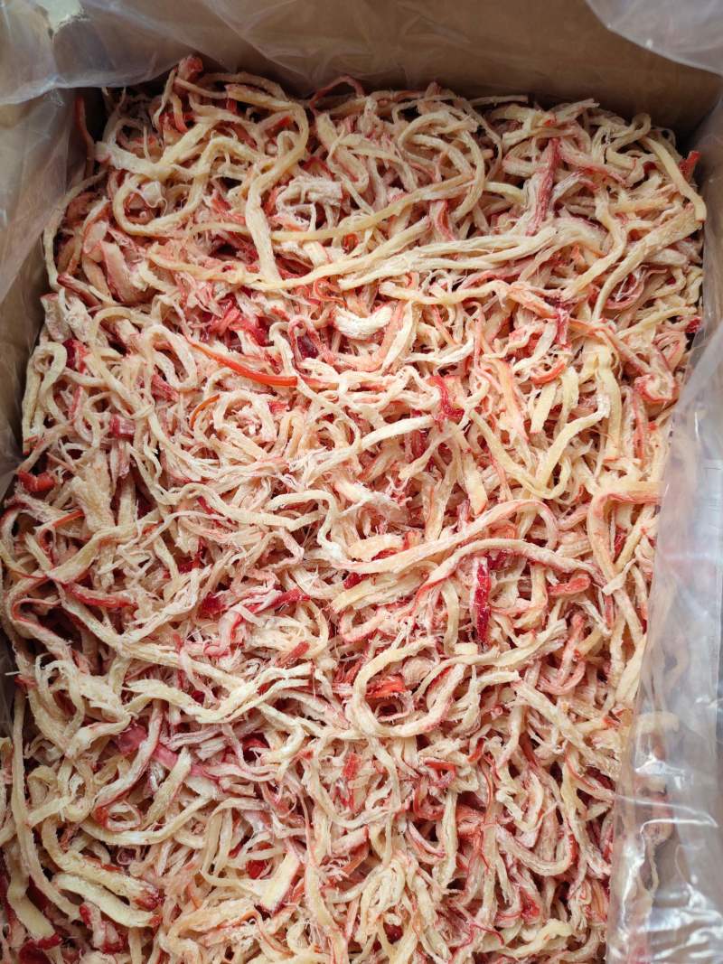 即食鱿鱼丝原味辣味炭烤鱿鱼丝海鲜小吃零食10斤装散货