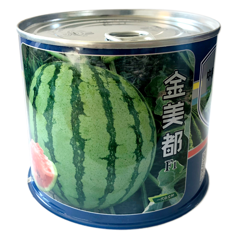 中科茂华水果种子金美都西瓜种子改良8424麒麟瓜高纯度薄