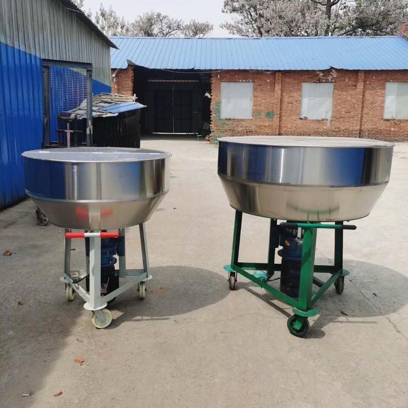 不锈钢平口搅拌机立式预混料添加剂混合机牛羊干湿饲料混
