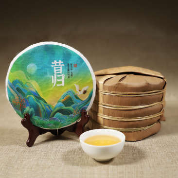 正宗普洱茶昔归生茶整提5片1000g古树普洱