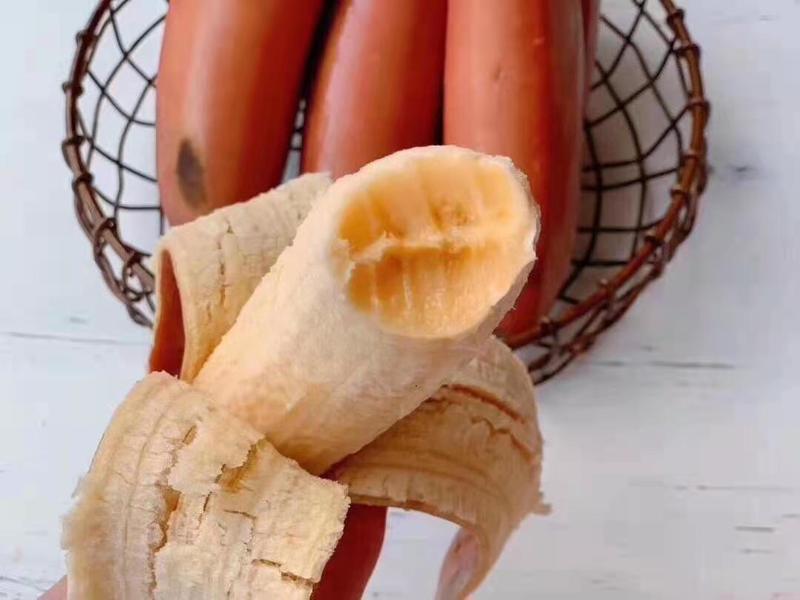 红美人蕉红香蕉一手货源果园直发红香蕉美人蕉一件代发