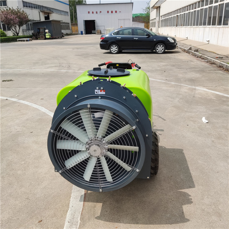 柴油座驾式风送打药机一机多用自走式打药机厂家直销