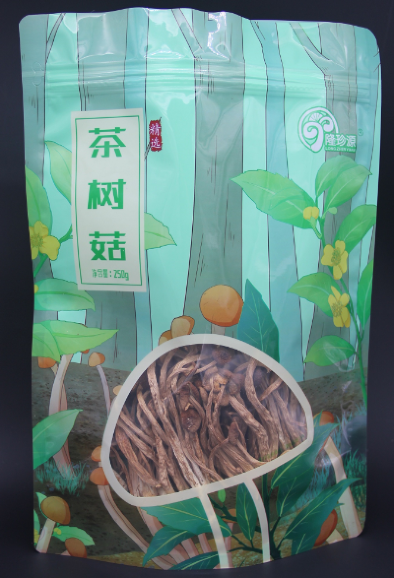 古田不开伞茶树菇批发代发250g袋装