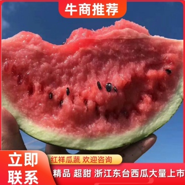 西瓜8424西瓜超甜美都西瓜优质特小凤瓜产地直供