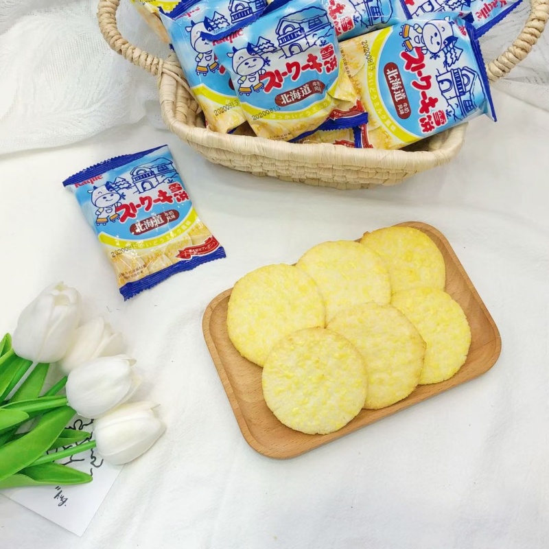 卡其乐258g牛奶风味雪饼办公休闲小零食
