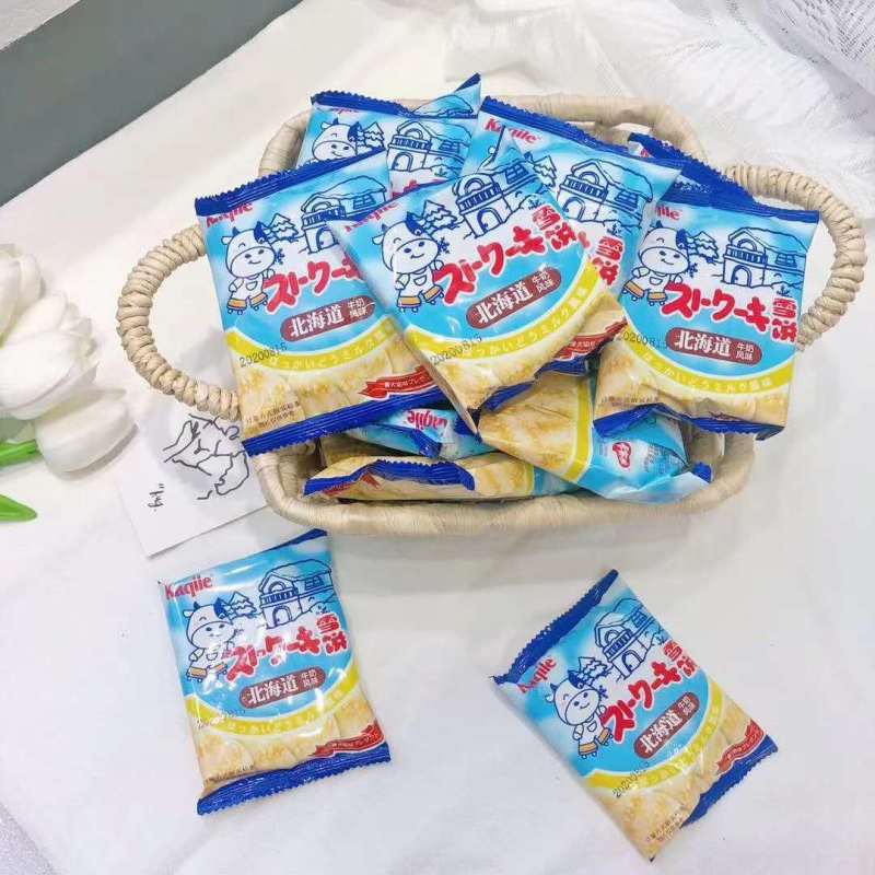 卡其乐258g牛奶风味雪饼办公休闲小零食