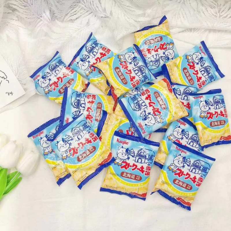 卡其乐258g牛奶风味雪饼办公休闲小零食