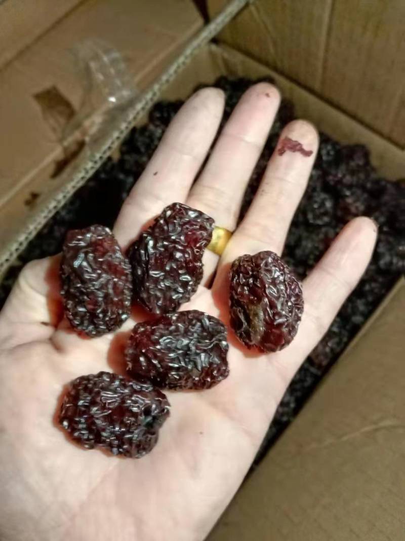 厂家批发乌枣紫晶枣烟熏枣黑枣一手货源现货供
