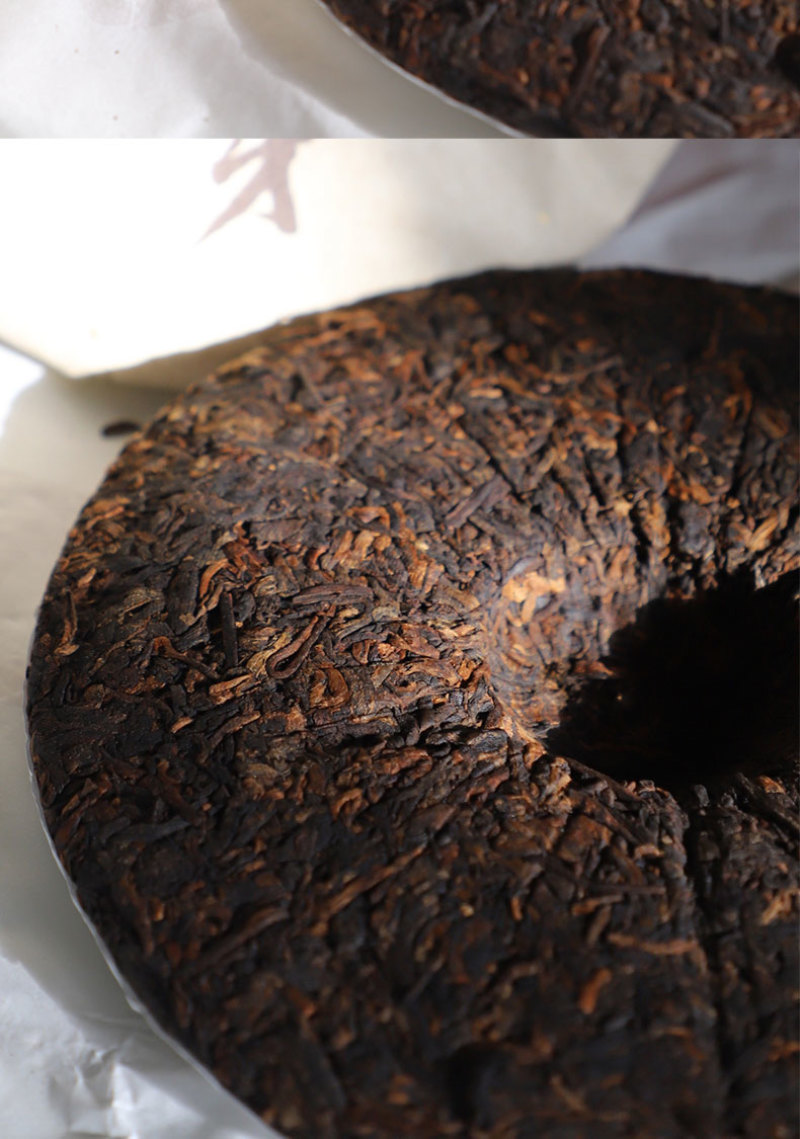 高货普洱2019年勐海班章金芽古树老熟茶357克昆明干仓