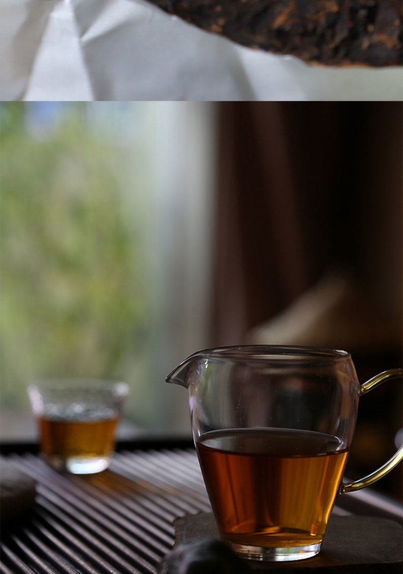 高货普洱2019年勐海班章金芽古树老熟茶357克昆明干仓