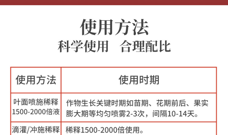 EDTA小分子螯合锌通用叶面肥料微量元素肥速溶锌肥农肥