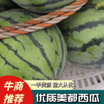 【无籽】新鲜美都西瓜江苏无籽美都源头直采欢迎来电咨询