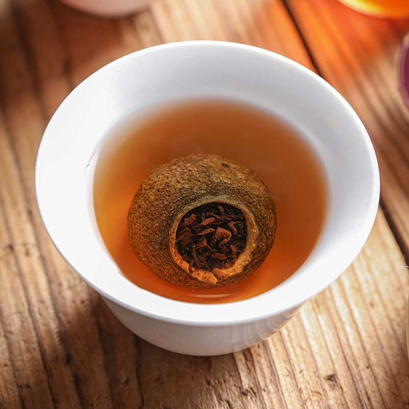 正宗新会小青柑云南普洱茶陈皮柑普茶熟茶小青桔茶叶500g