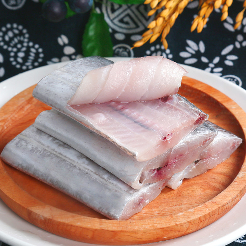 商用带鱼段新鲜冷冻特级刀鱼段整箱东海精品现切带鱼段