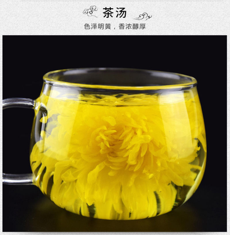 正宗修水金丝皇菊一朵一杯菊花茶厂家批发花草茶