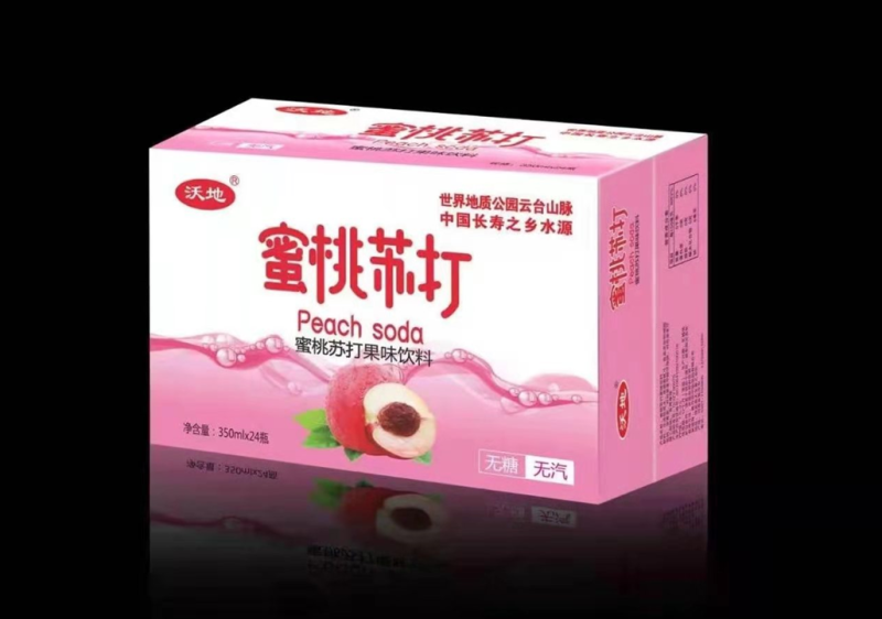 原味柠檬蜜桃苏打12瓶24瓶社区团购爆品