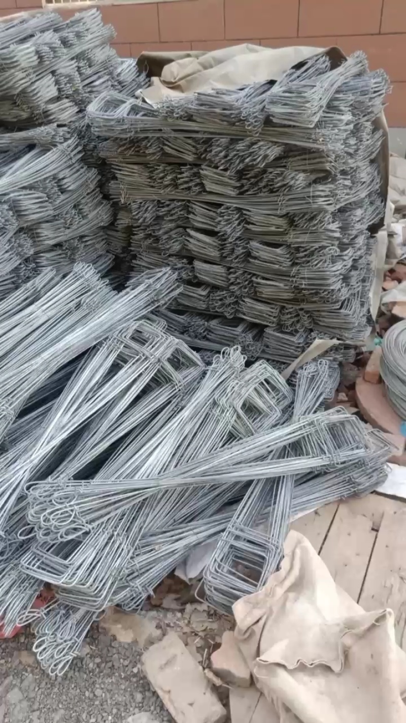 地锚预埋件大棚配件钢丝地锚坠角拧花地锚