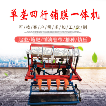 党参丹参起垄播种机拖拉机悬挂两垄六行白菜萝卜芥菜播种机