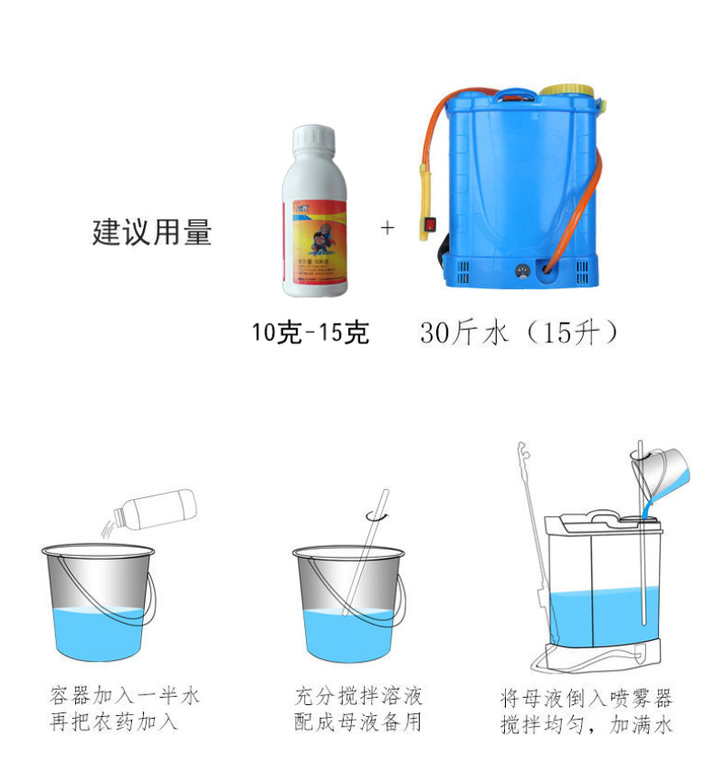 海阔利斯巨效正品20%噻虫胺梨树梨木虱专用杀虫剂农药