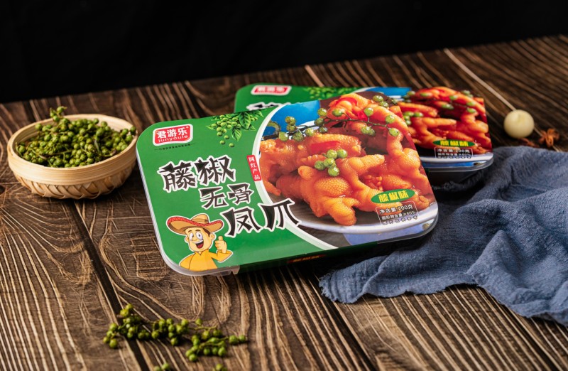 超市商超供应无骨藤椒鸡爪柠檬鸡爪脱骨凤爪另有5斤大包装