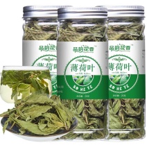 薄荷叶茶薄荷茶薄荷叶新鲜食用泡水干薄荷花草茶泡茶清凉茶