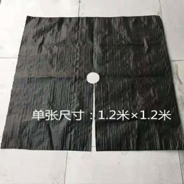 单张1.2米宽连续打孔pe防草布一亩地多少钱