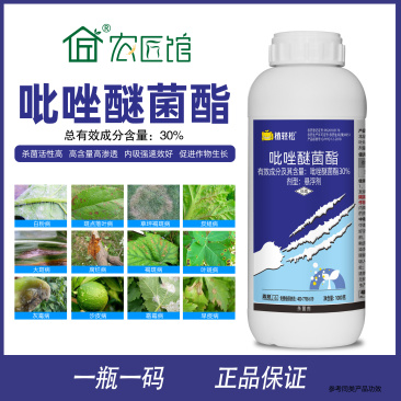 植轻松吡唑醚菌酯蔬菜果树水稻小麦叶斑病炭疽病锈病杀菌剂