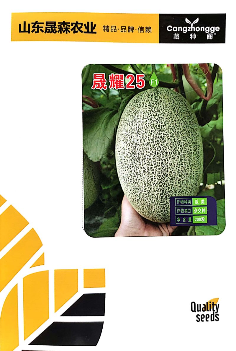 小蜜哈密瓜25种子，抗裂，高产，抗病性强