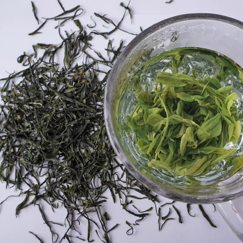 恩施硒绿茶2021新茶毛峰直条绿茶春茶高山云雾茶浓香