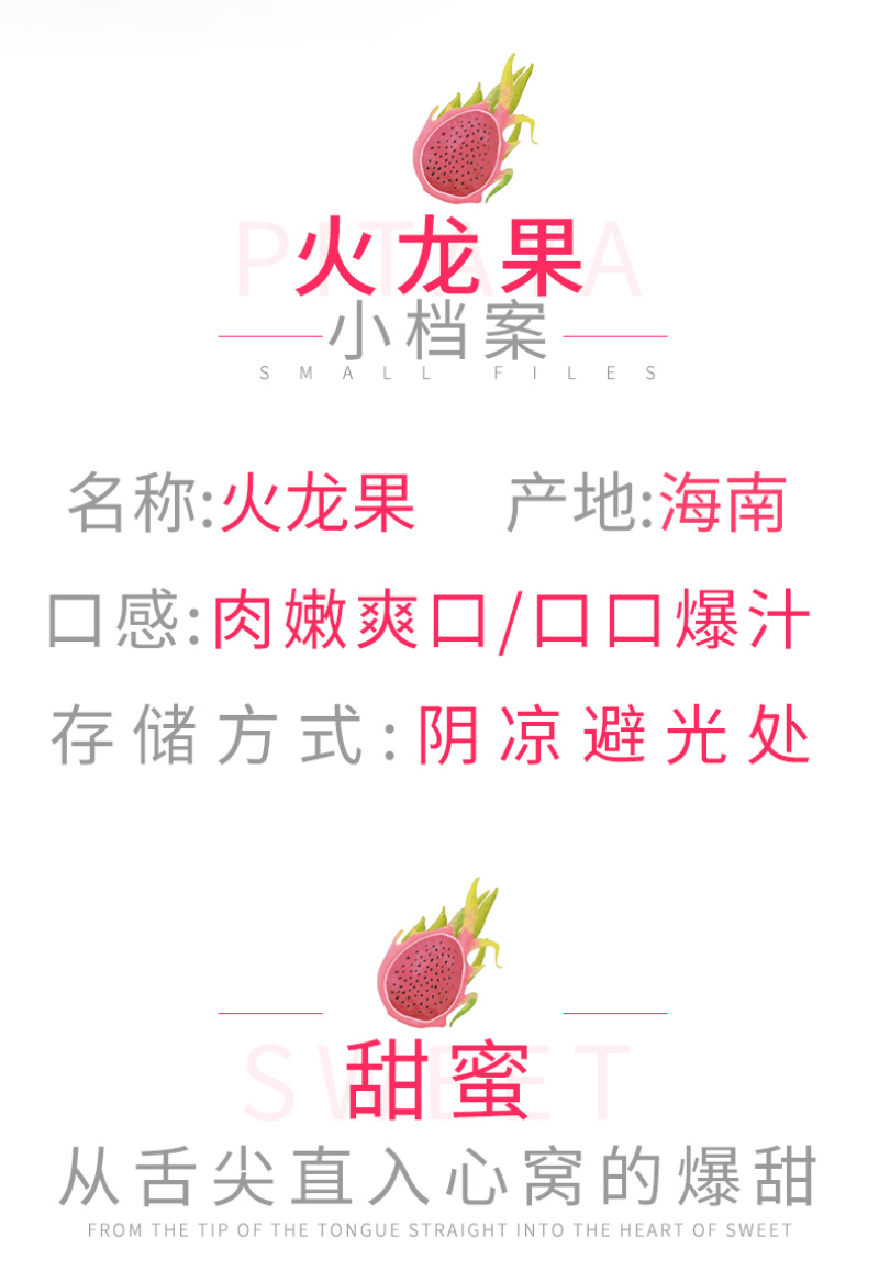 福建金都1号红心火龙果批发质好价优商超电商**