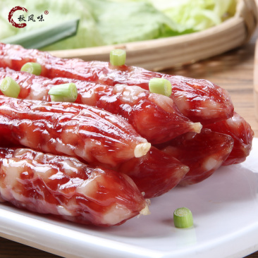 广式广味腊肠麻辣香肠风干腊肉腊味工厂定制展会餐馆食堂