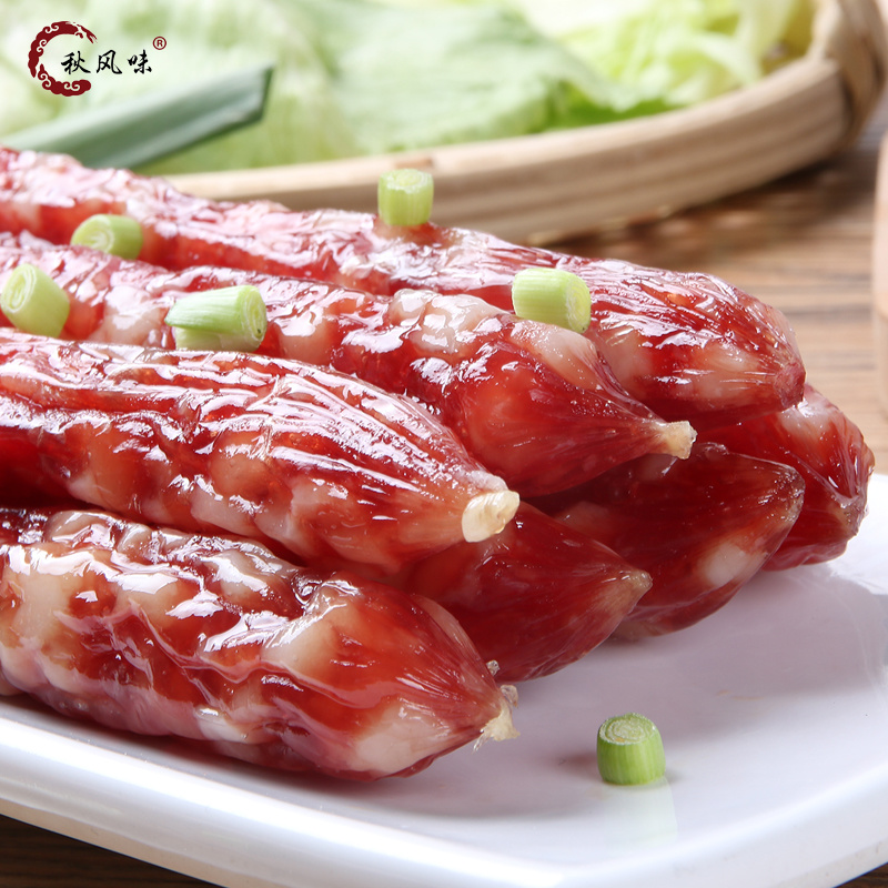 广式广味腊肠麻辣香肠风干腊肉腊味工厂定制展会餐馆食堂