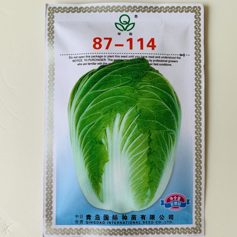 秋季大白菜种子黄心白菜种子抗病高产商品性好耐储存