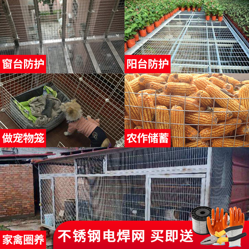镀锌铁丝网电焊网家禽养殖网围栏网防护玉米网玉米临时仓储网