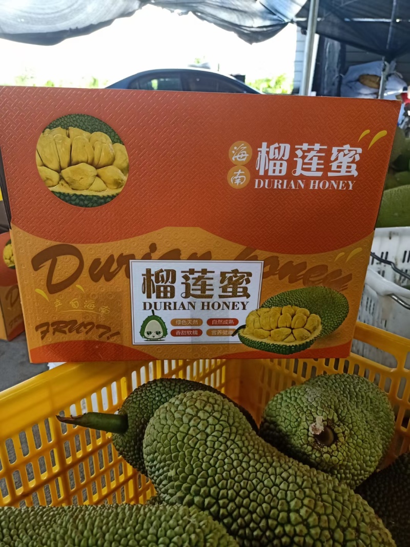 顺丰包邮~海南榴莲蜜，菠萝蜜+榴莲香味，甜度高