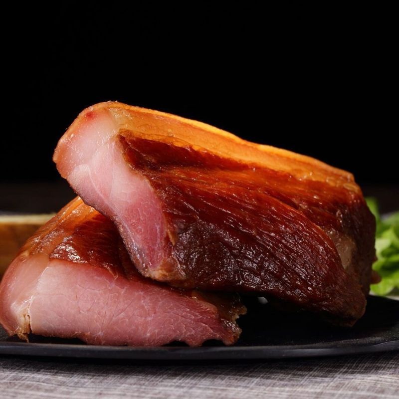 川味腊肉烟熏腌腊肉四川烟熏腊肉批发后腿腊肉250g/件