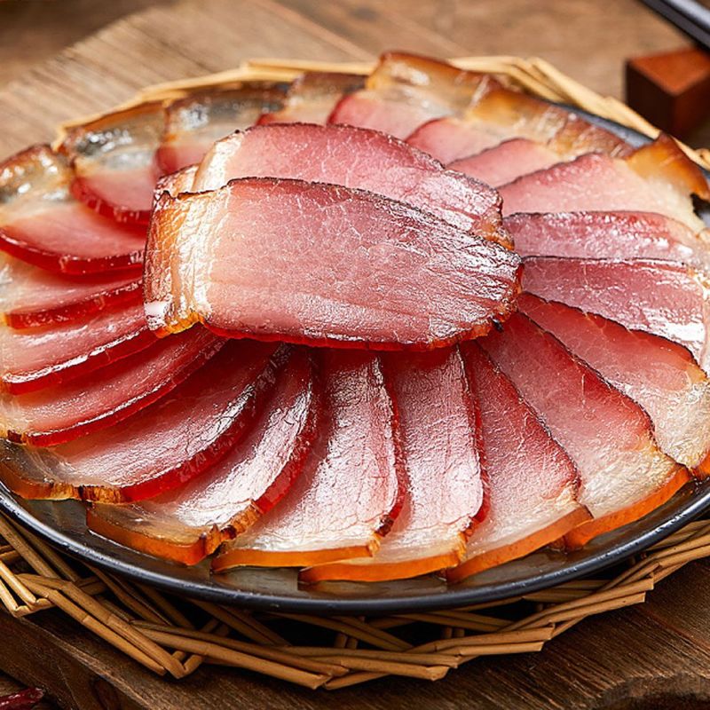 川味腊肉烟熏腌腊肉四川烟熏腊肉批发后腿腊肉250g/件
