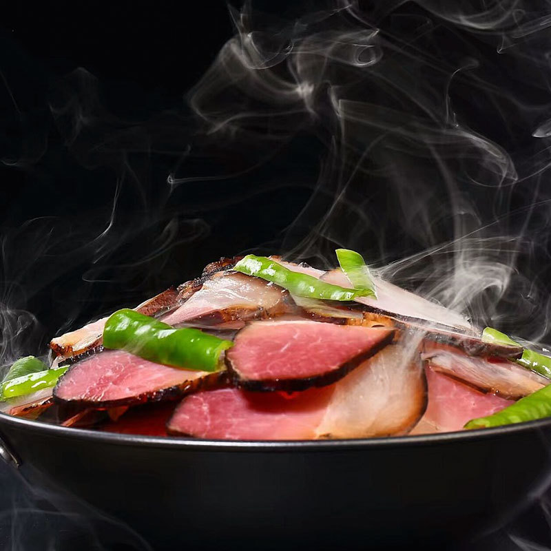 川味腊肉烟熏腌腊肉四川烟熏腊肉批发后腿腊肉250g/件