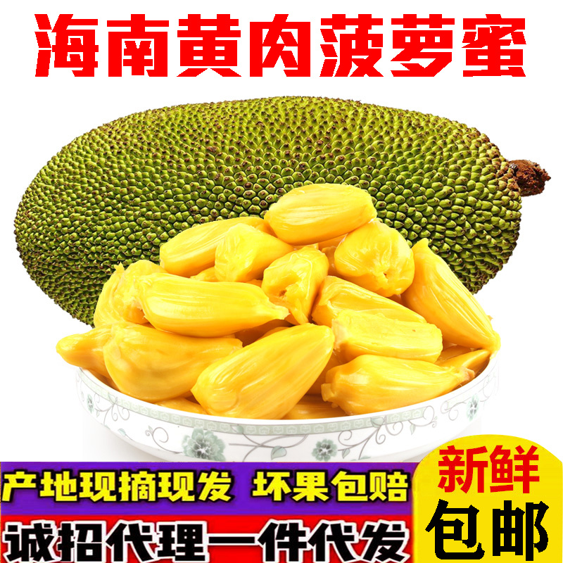 【招代理】海南黄肉菠萝蜜35-40斤支持各平台一件代发。