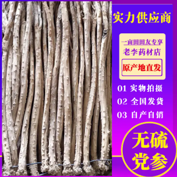 甘肃岷县【包邮】无硫大党参新货干度足产地农家直发